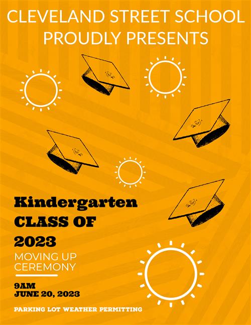  Kindergarten Moving On Ceremony